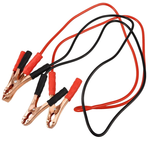WRITWAA 2-Pack Automotive Starter Jumper Cables with Heavy Duty Clamps for Car and Truck