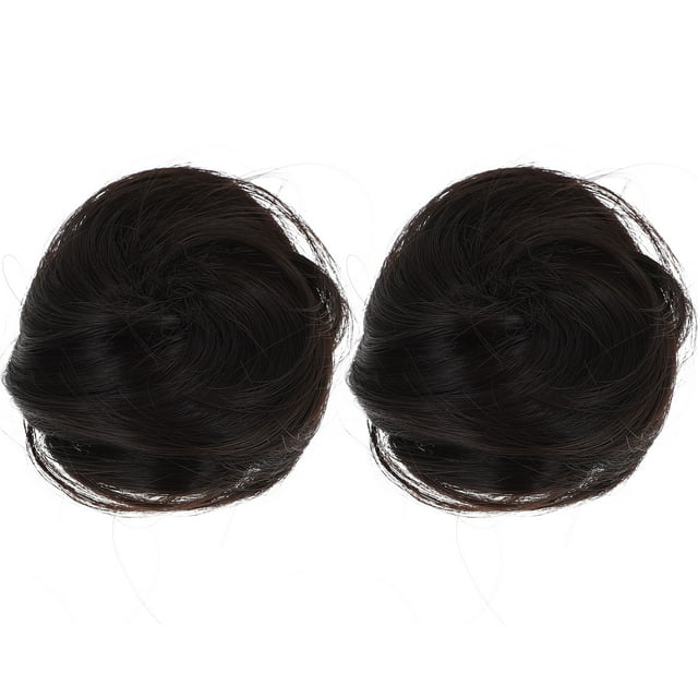 2 Pcs Chignons à Clipser pour Femmes Pièce de Cheveux Chignon Queue de Cheval Postiche Chignon Faux Chignon pour Filles