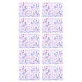 thumbnail image 2 of 10 Hojas Acuarela Etiquetas de Diseño Sunnimix Adhesivos 14.8 x 21 cm Etiqueta engomada adhesiva del unicornio, 2 of 8