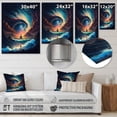 thumbnail image 4 of DESIGN ART Designart "End Of The World Fantasy I" Landscape Fantasy Metal Wall Art 12 in. wide x 20 in. high, 4 of 5