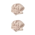thumbnail image 3 of Bearachild Toalla de secado de cabello absorbente de agua para mujer, gorro de baño ajustable portátil, gorro de ducha de estilo informal con Tipo 5 2Conjunto, 3 of 6