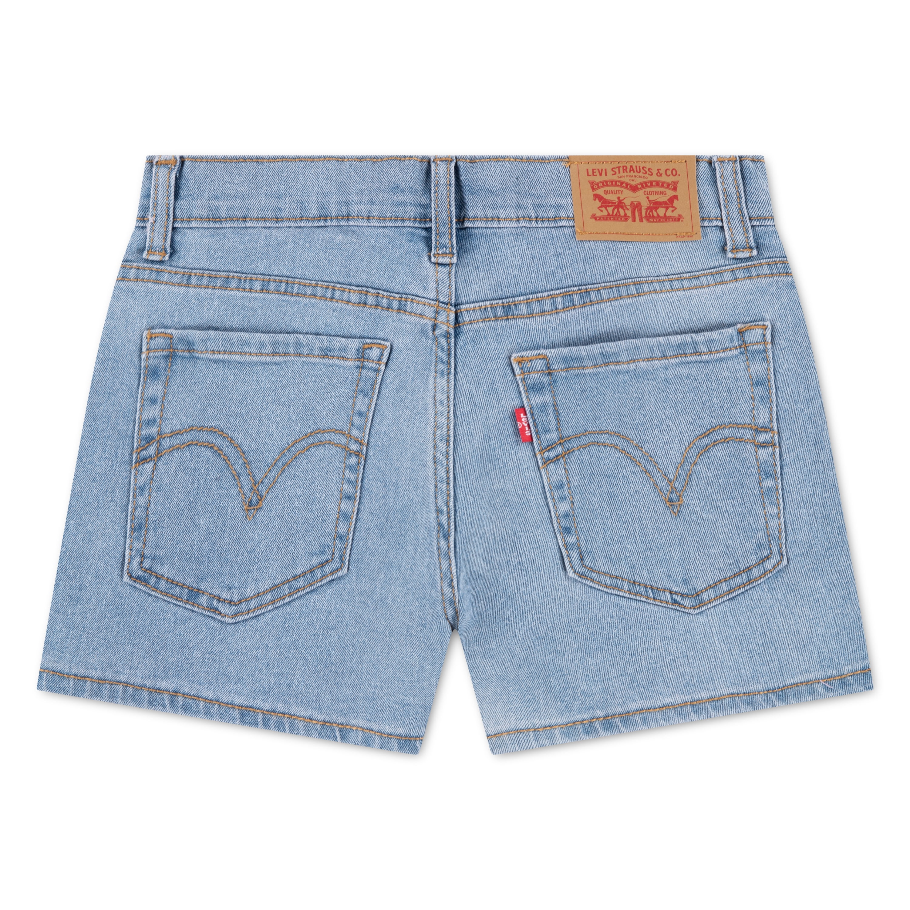 Levi Girls Girlfriend Denim Shorts, Sizes 7-16