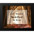 thumbnail image 2 of Van de Goor, Lars 14x12 Black Modern Framed Museum Art Print Titled - Stay Humble, 2 of 5