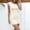 Beige, variant on Summer Bodycon Dresses for Women Mini Dress Short Sleeve Crewneck Casual Tight Fitting Sundress T Shirt Dress