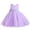 Purple, variant on Xihbxyly Girl Dress Sleeveless Feather Tulle Skirt Dress Princess Dress Party Sundress