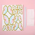 thumbnail image 2 of Youkk 10 Pieces Stamping Gold Insect Cake Pastry Decor Decoration Baking Simulation Butterflies Party Shape Cakes Sign Dessert Type 6 1Set, 2 of 6