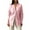 Pink, variant on qucoqpe Womens Casual Button Down Cardigan Sweaters V-Neck Long Sleeve Lightweight Knit Sweater Cover-Up Tops