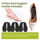 thumbnail image 2 of Plantillas para zapatos Bukihome Arch Support, almohadillas de gel para pies planos, 2 of 7