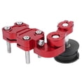 thumbnail image 2 of Tensor de cadena de motocicleta, ajustador automático Universal para ATV, vehículo todoterreno, moto de cross (rojo), 2 of 12