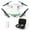 White, variant on Wefone JY01 GPS Foldable Drone with 4K Camera for Adults, Optical Flow Sensor, 2 Batteries, Black