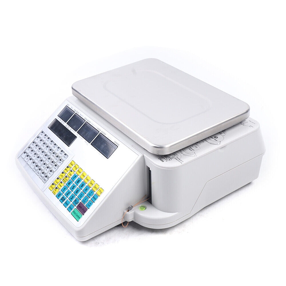 Digital Deli Meat Food Computing Retail Price Scale 66LB Retail with printer Digital Deli Meat Food Computing Retail Price Scale 66LB Retail with Printer