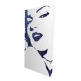 thumbnail image 1 of Marilyn monroe en Bleu - Toile 24"x48 Pouces - Impression sur Demande, 1 of 5