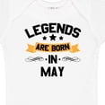 thumbnail image 4 of Inktastic Legends Are Born in May Boys or Girls Baby Bodysuit, 4 of 5