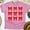Azalea, variant on Red Bow Shirt | Cute Bow Pattern Graphic Tee | Unisex Casual T-Shirt, Maroon, Size 3XL