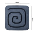 thumbnail image 5 of Sandstone Wall Decor with Square Spiral Design, Gray and Black - Saltoro Sherpi, 5 of 5