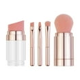 thumbnail image 1 of 5 In 1 Makeup Brush Multifunctional Portable Makeup Brush Powder Puff Set Beauty Tools, 1 of 6
