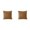 Coffee, variant on 2PC Solid Decorative Throw Pillow Covers, Scallop Texture Modern Pillowcases for Sofa Bedroom Couch Car, Cushion Covers Solid Color Bedside Office Covers,18x18 Inch