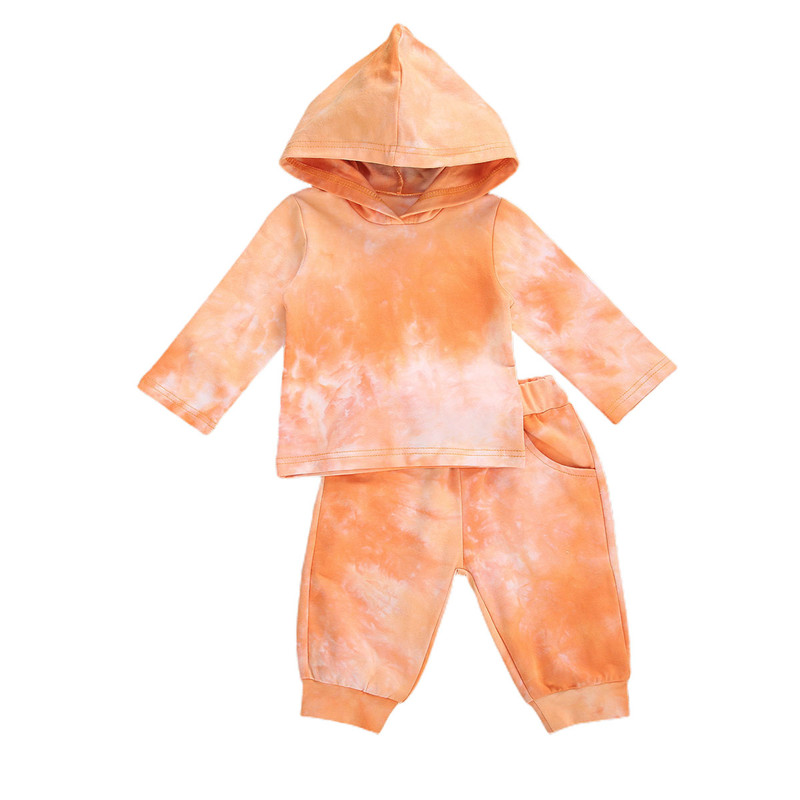 orange jogger suit