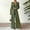 Green, variant on VIWORLD Office & Formal Elegant Wide Leg Jumpsuit - Cross V-Neck Long Sleeve Belted Pantsuit for Women Black，S