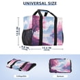 thumbnail image 3 of Cherry Blossom Trees with Falling Petals Reusable Grocery Bags with Handle Side Pocket Waterproof Shopping Portable Tote, 3 of 8