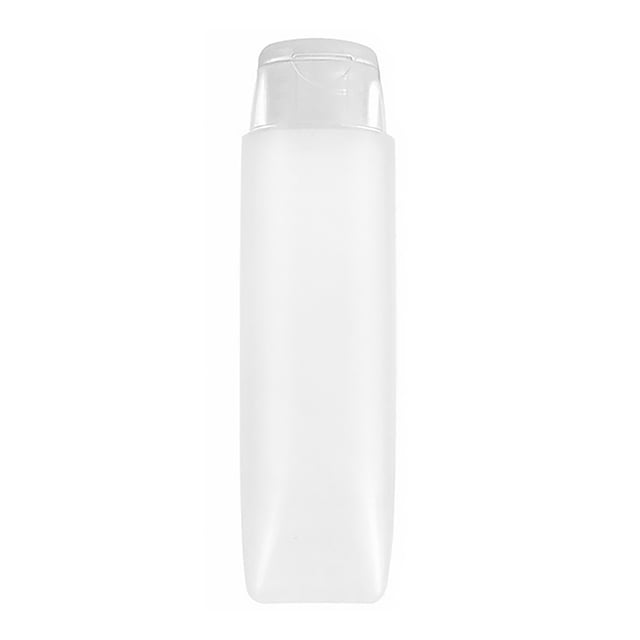 Becaristey Plastic Travel Bottle Shower Gel Toiletries Container Refillable Dispenser Tube Home Organizer Accessories 50ML Clear 1Set