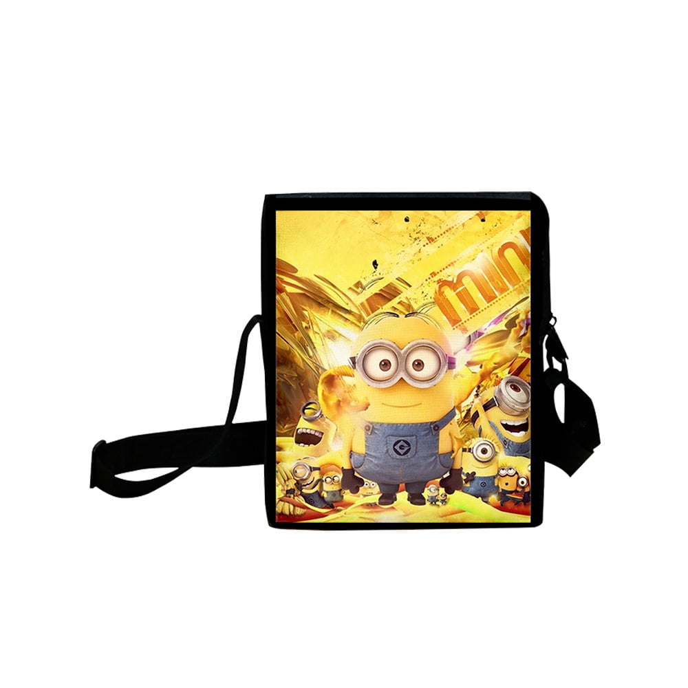 Minions Despicable me 2 Merch Oxford cloth satchel ladies shoulder satchel leisure backpack bag ...