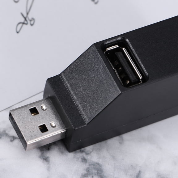Hytrove USB 2.0 Black Low Power Consumption 3-Port Hub for U Disk and Mouse