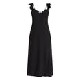 thumbnail image 4 of No Boundaries Maxi Dress with Flutter Sleeves, Women's XXS-XXL, 4 of 4
