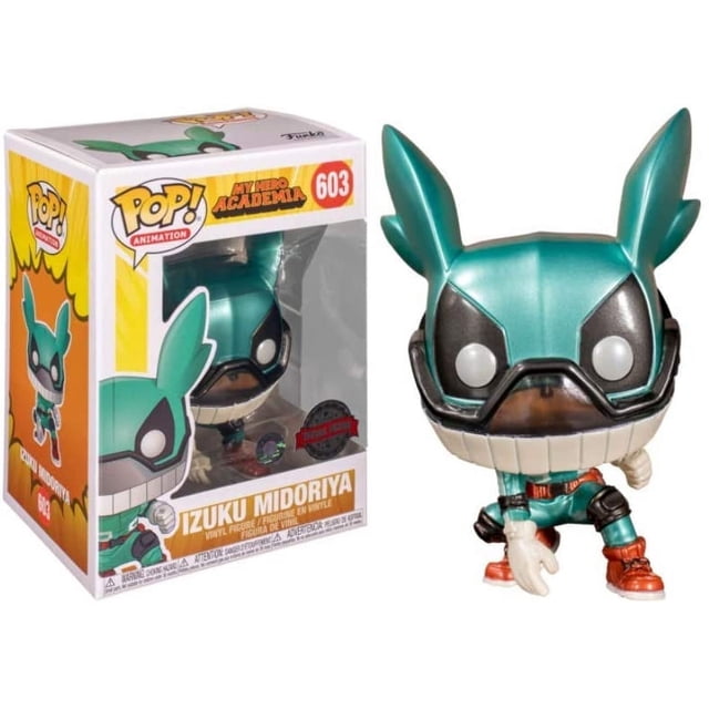 ¡Funko Pop! Animación: My Hero Academia Izuku Midoriya (Metálico) Figura Exclusiva de Vinil #603