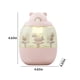 thumbnail image 3 of Mini humidificador con luz que cambia de color y carrusel giratorio de 360° - Humidificador de escritorio USB de 320 ml para oficina en casa, difusor de aromaterapia, verde rosa blanco, 3 of 8