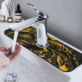 thumbnail image 7 of Fuzoiu Urban Graffiti Scorpion Illustration Print Kitchen Faucet Suction Pad, Sink Splash Guard Faucet Mat, Faucet Handle Drip Catcher Tray Drying Mat For Bathroom Kitchen Bathroom Countertop, 7 of 7