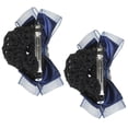 thumbnail image 6 of PAMINGONO 2Pcs Hairnet Hair Clip Bow Shape for Women Hair Accessory, 6 of 8