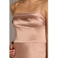 thumbnail image 2 of David’s Bridal, The Edit by DB Studio Women's Formal Spaghetti Strap Sheath Dress, Short, Charmeuse, 2 of 6