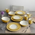 thumbnail image 3 of Noritake  Colorwave Set Of 4 Rim Salad Plates, 8-1/4" Mustard, 3 of 5