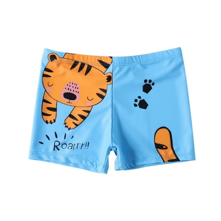 

SILVERCELL Little Boys Bathing Trunks Toddler Beach Cartoon Swim Shorts