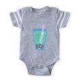 thumbnail image 1 of CafePress - Bubble Tea_B - Cute Infant Baby Football Bodysuit, 1 of 1