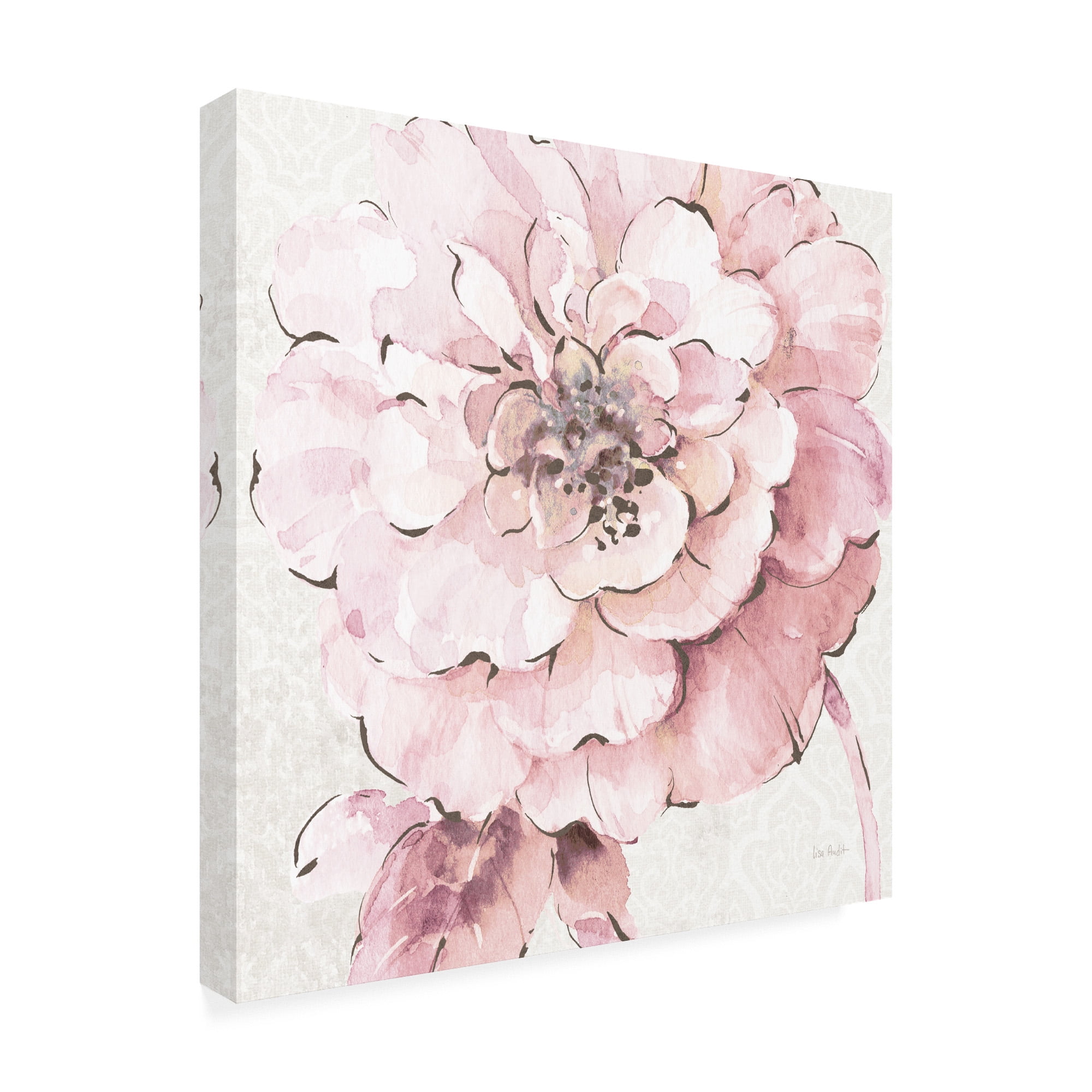 Trademark Fine Art 'Indigold VII Pink' Canvas Art by Lisa Audit