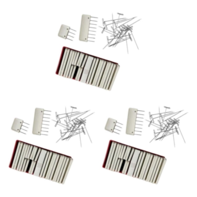 Maytalsory Macrame Blocking Combs Pins Crochet T Tools Pins Modelling for Blanket Style A 3Set