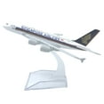 thumbnail image 2 of High Simulation Toy Singapore A380 Plane Model for Aviation Collectors and Enthusiasts, 1:400, 2 of 5
