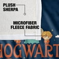 thumbnail image 4 of Harry Potter Blanket, 50"x60", Hogwarts is My Home Silky Touch Sherpa Back Super Soft Throw Blanket, 4 of 5