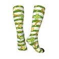 thumbnail image 4 of Haiem Watercolor St Patrick Day Socks, Funny Novelty Crazy Design Cotton Socks Sports Socks Knee High Socks For Men, Women,1Pairs - Gift For Working Friends, 4 of 9