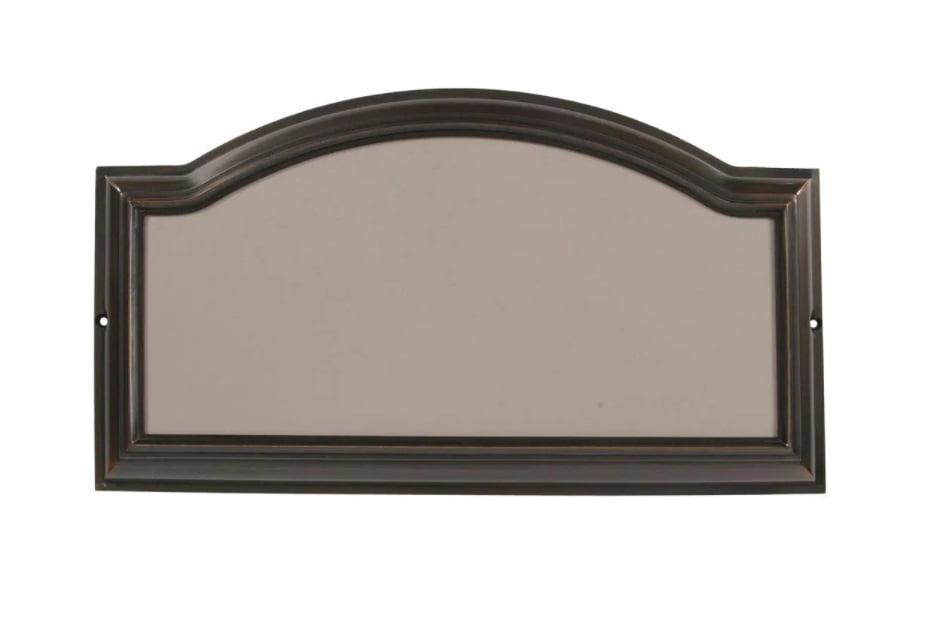 Everbilt Aged Bronze Address Plaque