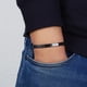 thumbnail image 2 of 3 Pulseras De Cálculos Biliares , Joyería Mate Para Aliviar El Dolor De Cabeza, Mujeres, Hombres, Flecha Gruesa Sunnimix Brazalete de cálculos biliares negros, 2 of 6