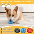 thumbnail image 4 of Interactive Dog Toy, Dog Puzzle Toy For Boredom, Durable Rubber Chew Toy For Teething Puppies And Active Dogs, Dog Treat Dispensing Toy, Squeaky Dog Toy For Mental, 4 of 4