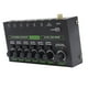 thumbnail image 5 of Mezclador De Sonido Estéreo, Divisor De Auriculares Estéreo De 6 Canales, Mezclador De Sonido De Controlador De DJ Portátil, Para Teclados, Configuraciones De, 5 of 7