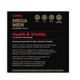 thumbnail image 3 of GNC Mega Men Health & Vitality Vitapak, 30 Daily Packs, 4-in-1 Complete Daily Multivitamin and Nutrition Program for Men, 3 of 6