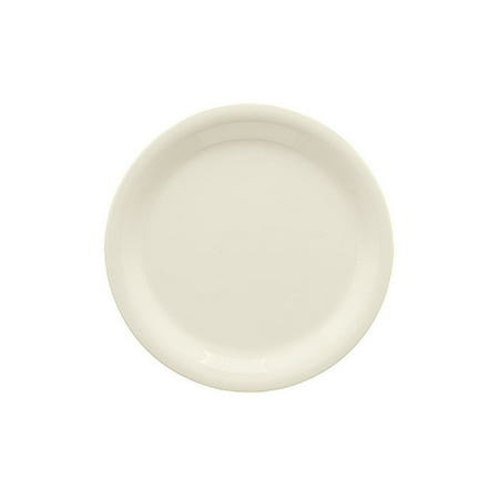 Ivory Narrow Rim Plate - G.E.T. NP-10-DI Diamond Ivory Narrow Rim 10.5