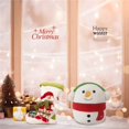 thumbnail image 4 of Muñeco de peluche bonito de 20cm con forma de muñeco de nieve, almohada suave rellena, regalo, suministros para fiesta de Navidad, 4 of 5