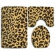 thumbnail image 1 of ABPHQTO Leopardo colorido Juego de alfombras de baño de 3 piezas Alfombra de baño Alfombra de contorno y tapa de inodoro ABPHQTO Cont-CHAPPLE-33507, 1 of 2