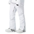 thumbnail image 2 of Blotona Women Waterproof Ski Pants Snowboard Bib Overalls Softshell Fleece Lined Outdoor Walking Trousers Unisex Warm Thicken Padded Hiking Ski Pants, 2 of 3